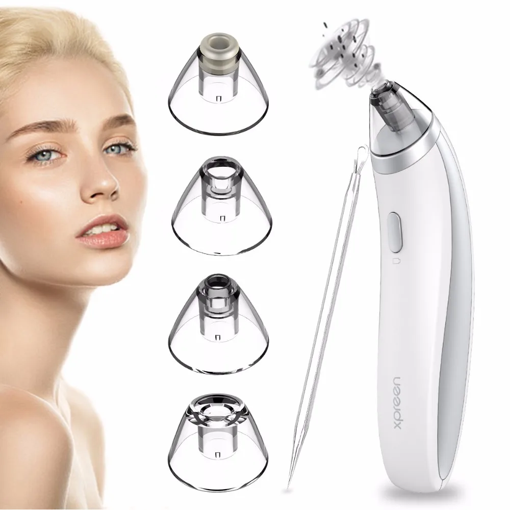 

XPREEN Electric Pore Vacuum Cleanser Removal Scar Acne Pore Peeling Face Clean Facial Skin Blackhead Extractor Needle Tool