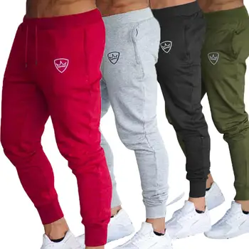 

ZACOO Men Fashion Solid Color Drawstring Sports Gym Casual Jogging Sweat Pants