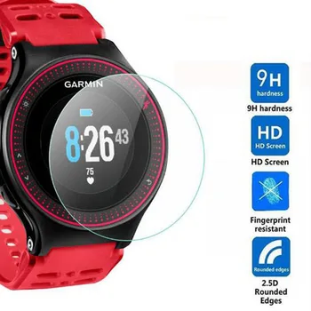 

Tempered Glass Protective Film HD Clear Guard For Garmin Forerunner 220 225 230 235 620 630 Smart Watch Screen Protector Cover