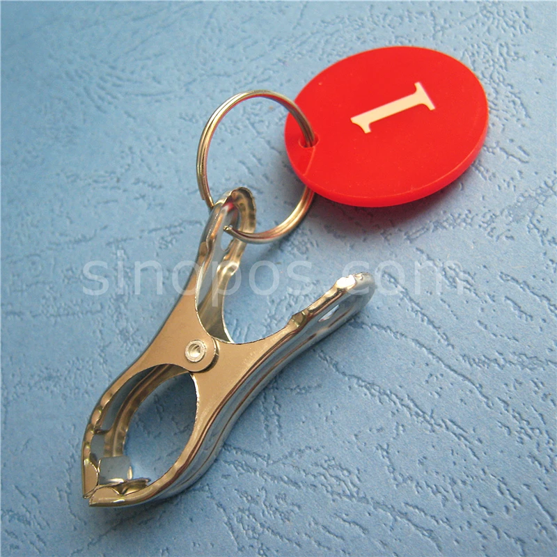 Акриловые бирки с размерами с кольцевой зажим для ключей, заказной идентификационный зажим для карт, шкафчик, тренажерный зал, гостиничный багаж