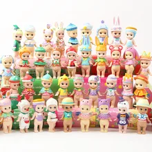 6pcs/set Kawaii Macarons Dessert Sonny Angel Dolls Collectible Action Figure Kewpie Limited Edition Christmas Gift Kids Toys кукла sonny angel 12