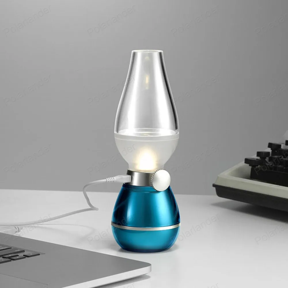 Magic Rechargeable Blow Light LED USB Classic Dimmable Bedside lamps