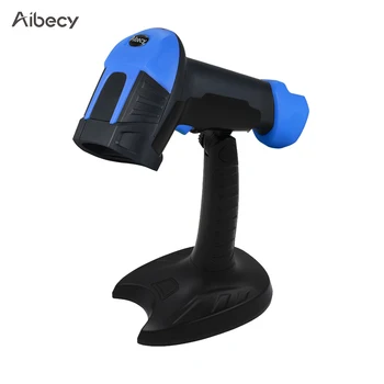 

Aibecy Q8 USB Automatic Barcode Scanner Bar Code Scanner Reader with Hands Free Stand for Mac Windows Android Linux
