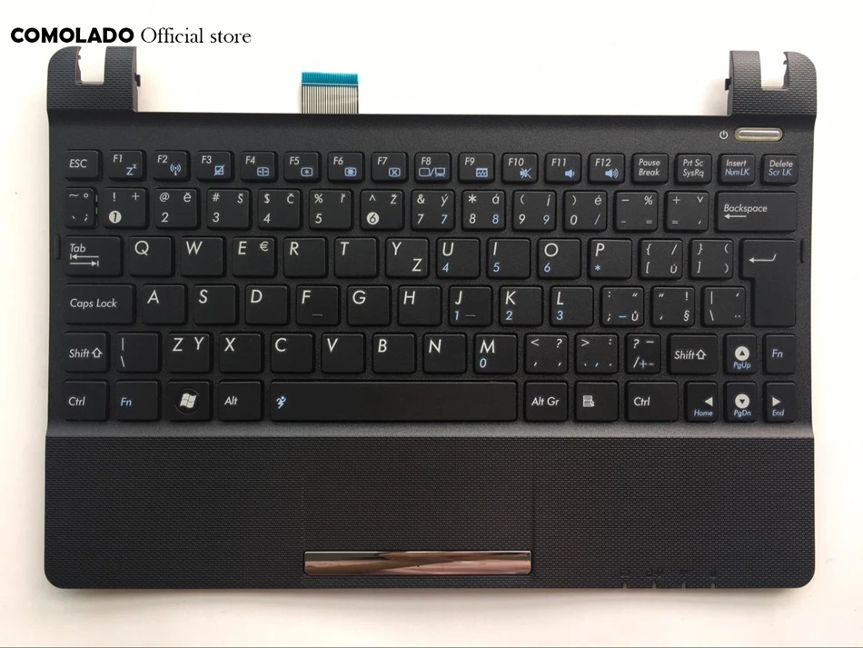 CZ Czech keyboard with C shell For ASUS Eee PC X101H X101CH X101 Black keyboard CZ Layout
