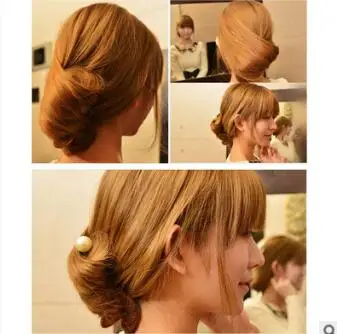 US $165.00 Three Steps Night Party Banquet Hair Style Maker Forks BudLike Black Brown Hair Care amp Styling Tools Hair Accessories HA018