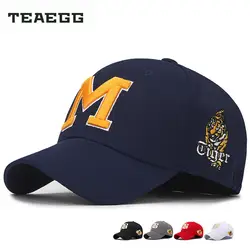 TEAEGG черный бейсбол кепки для мужчин женские шляпы Animales Casquette Snapback Мужская бейсболка голова тигра 3D вышивка Дальнобойщик весенне-летняя