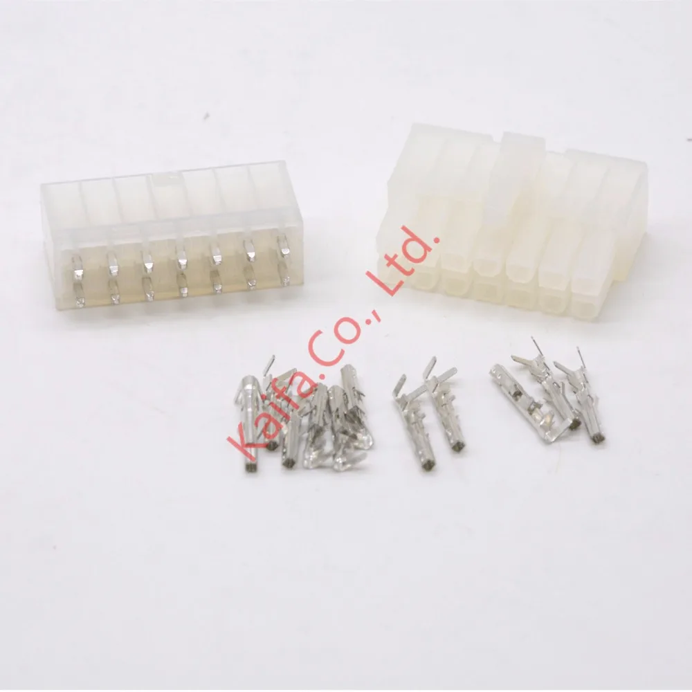 Buy 10 sets 14 Pin/way 4.2mm Straight needle 5557&5569