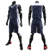 Камуфляжные мужские баскетбольные майки, набор, пустые баскетбольные майки, форма для колледжа, спортивные тренировочные костюмы на заказ