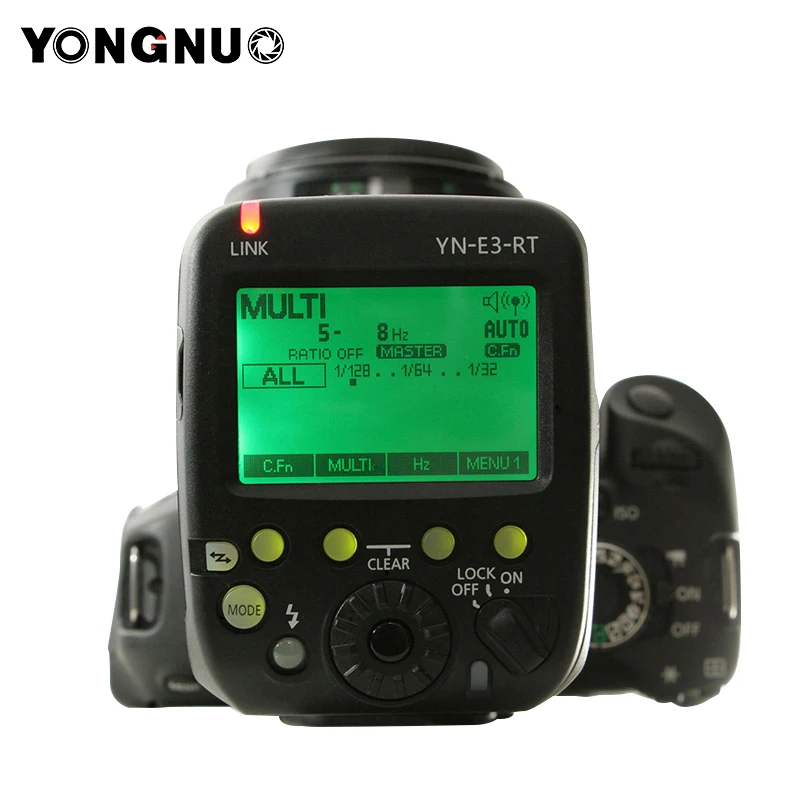 Yongnuo YN E3 RT TTL Радио вспышка триггер Speedlite передатчик контроллер как ST для Canon 600EX