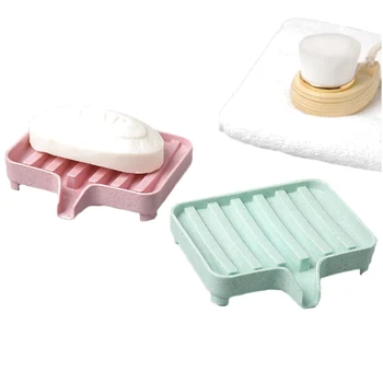 

Bathroom Drain Soap Dish Storage Holders Box Dishes Kitchen Brush Drain Storage Holder Organizer Dishes