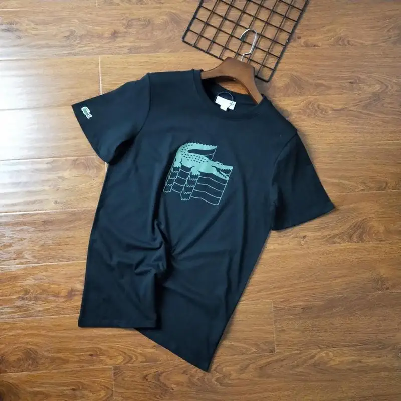 Summer new men's clothing loose plus fat plus size compassionate cartoon print round neck short-sleeved running T-shirt