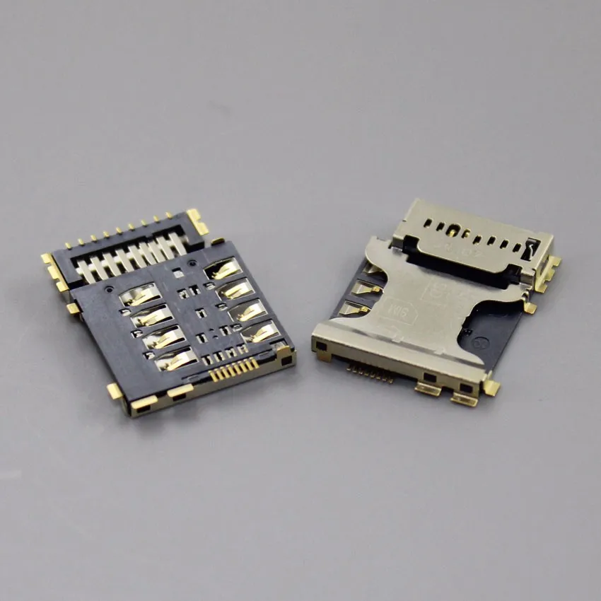 10 шт./лот гнездо для sd-карты SIM держатель для карт памяти отделение для карт, в которое можно samsung i8260 i8558 I9128 I9128V I879 i8552 i8262, KA-106