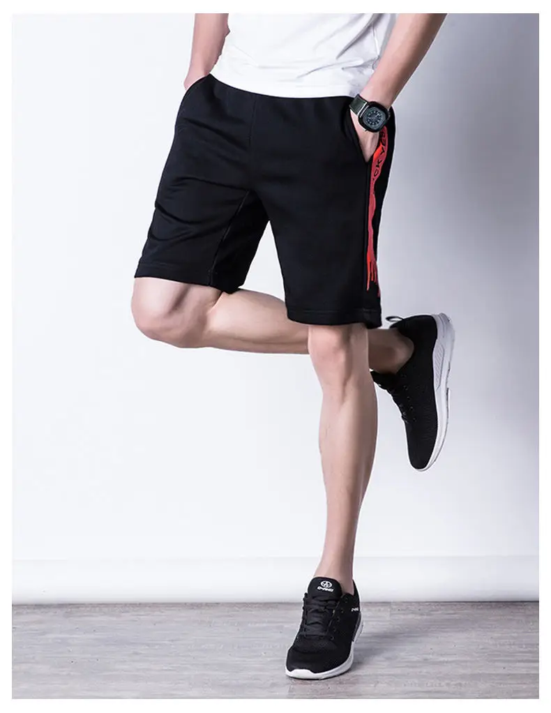 Casual Shorts Men Summer Sports Shorts Quality Beach Male Short Pants Breathable Elastic Waist Fashion Plus Size 5XL Boardshorts 04
