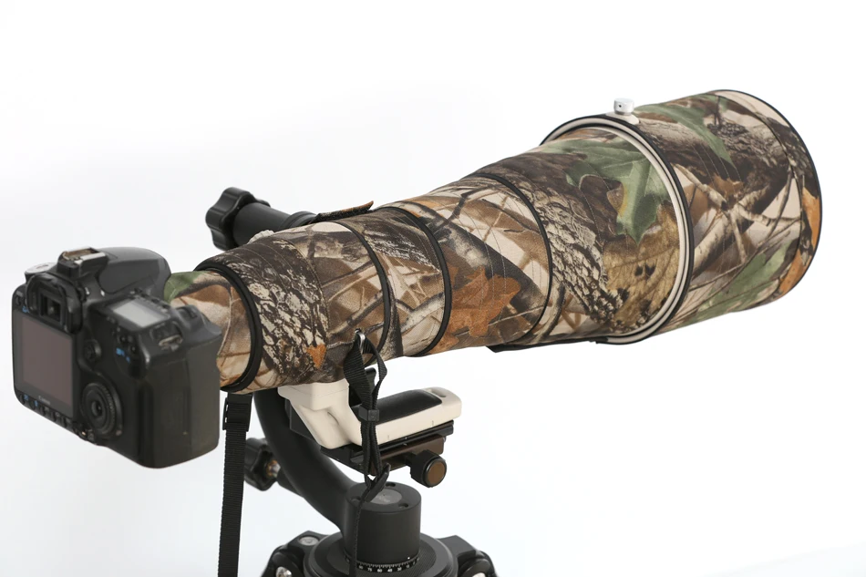 ROLANPRO нейлоновое водонепроницаемое камуфляжное пальто для камеры Canon EF 600 мм F/4 L IS объектив II USM защитный рукав пистолеты камера сумка DSLR