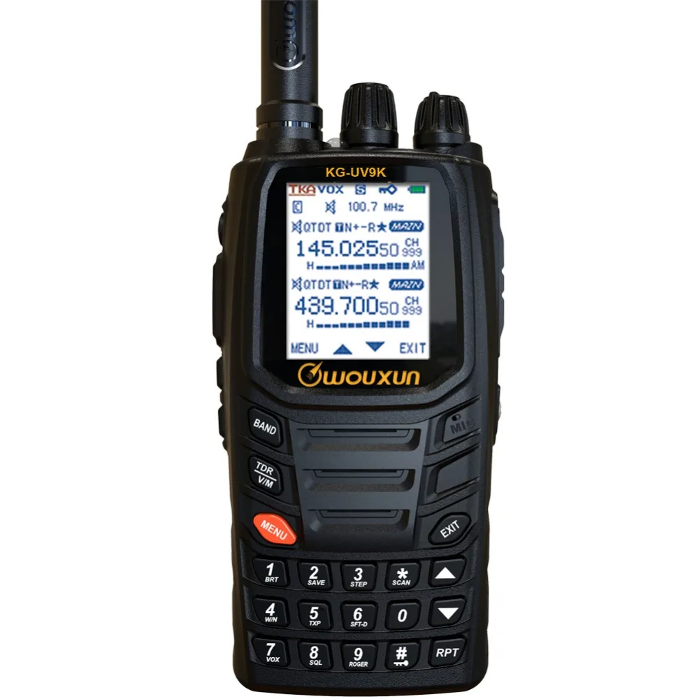 Wouxun KG UV9K standard edition new portable two way radio repeater air