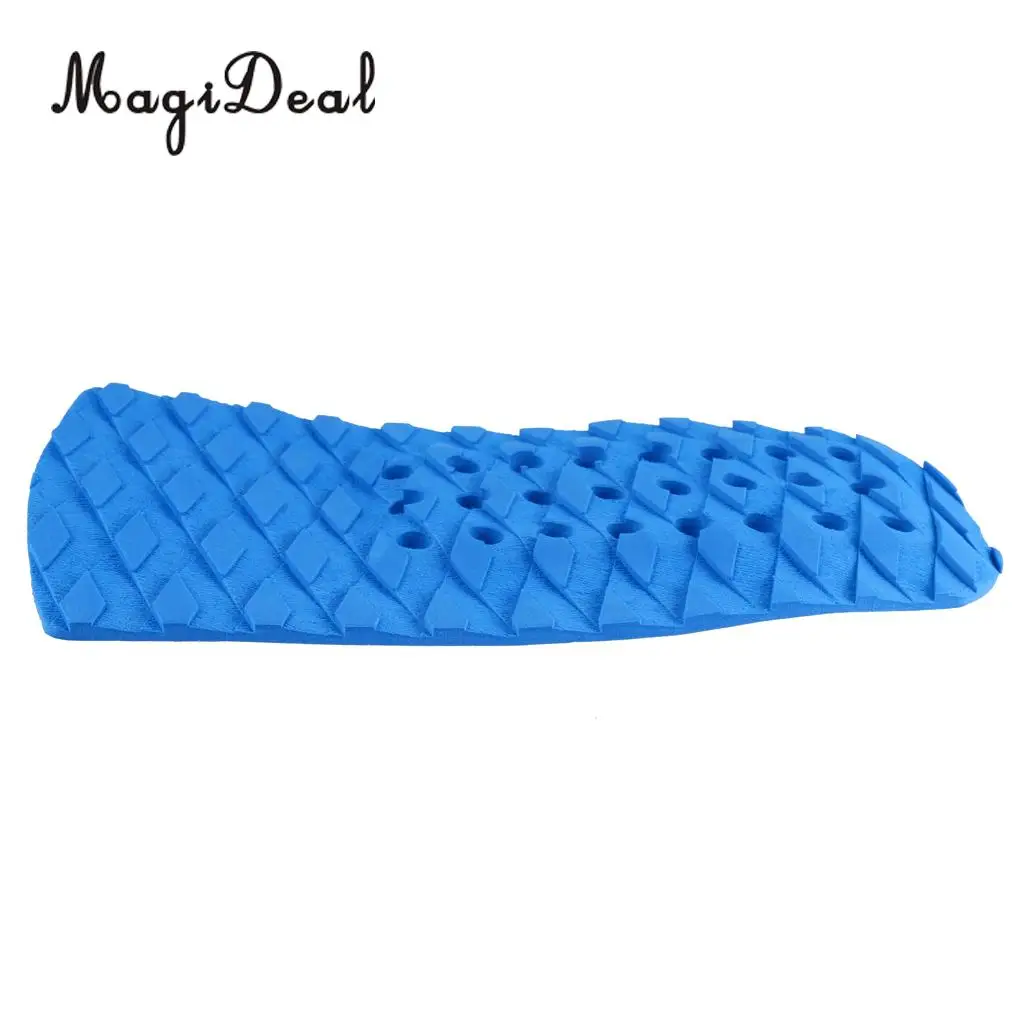 MagiDeal Professional 1 Set of 3Pcs Anti-Slip EVA Foam Surfboard Traction Tail Pads Surfing Surf Deck Grips Shortboard Accessory