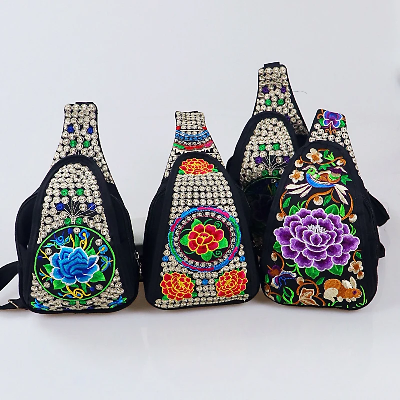 bags women chest bag bohemian national chiness bag (17)
