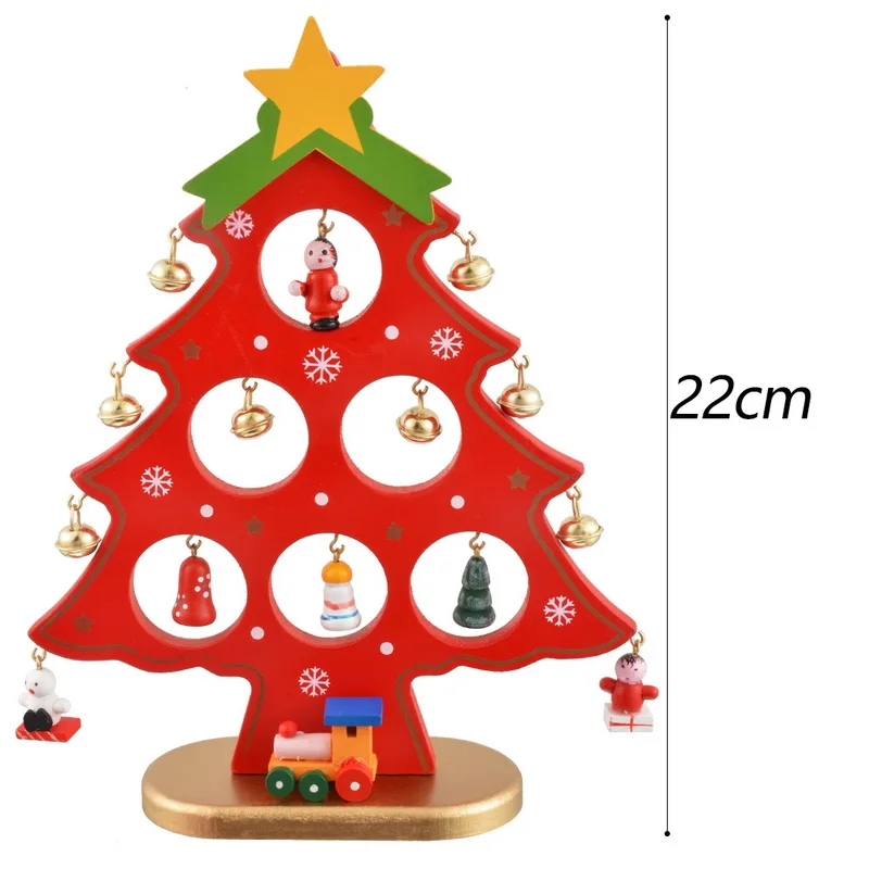 Hoomall Navidad Рождественский подарок для детей 2019 на Новый год 1 набор Деревянная