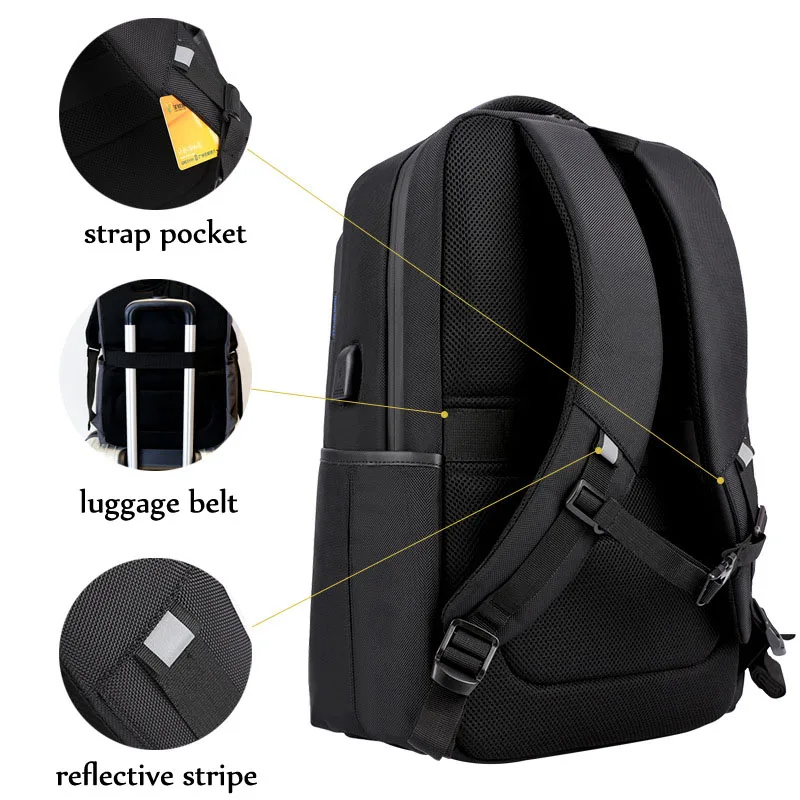 ARCTIC HUNTER 15.6 inch Waterproof USB Professional Laptop Men's Backpack Casual notebook Male sports Travel Bag pack For Men