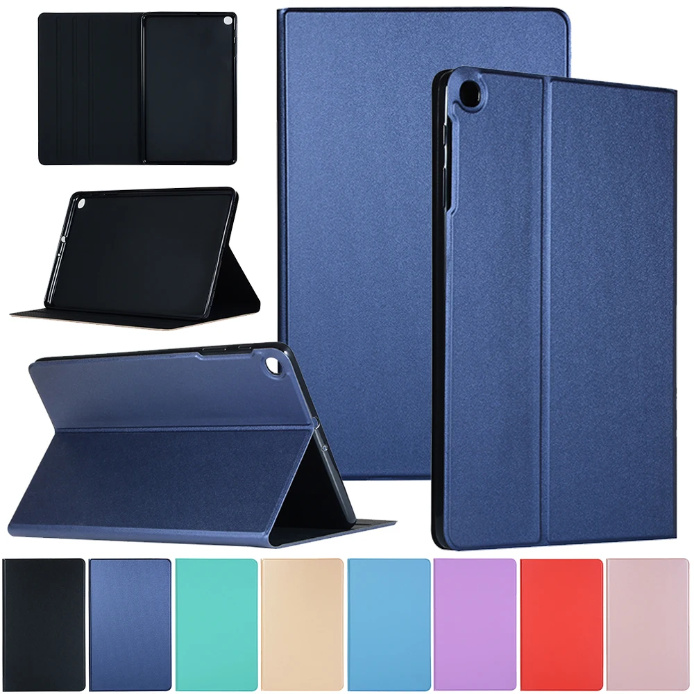 

Ultra Slim Shockproof Tablet Cover For Samsung Galaxy Tab A 10.1 inch SM-T510 T515 2019 Case PU Leather Flip Stand Cover