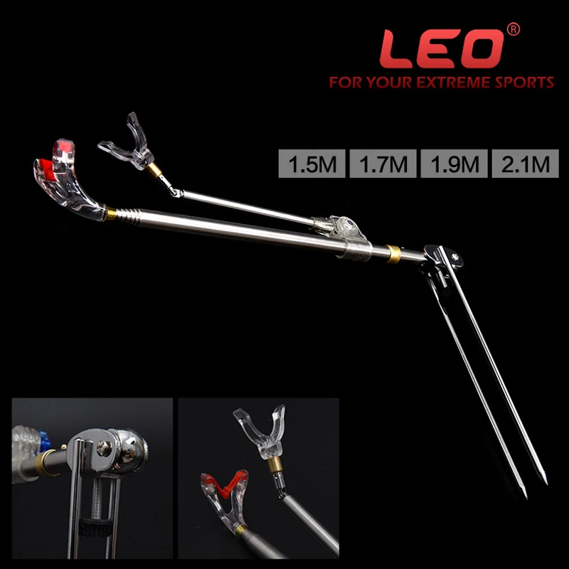 

1.5m 1.7m 1.9m 2.1m Fishing Pole Holder Fishing Rod Supporter Bank Fishing Tackles