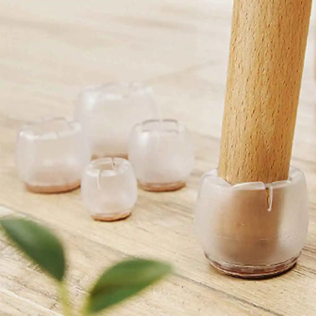 

Felt Anti-Skid Furniture Desk Chair Table Sofa Floor Feet Leg Protector Cover Mat Cap Pad Round Bottom