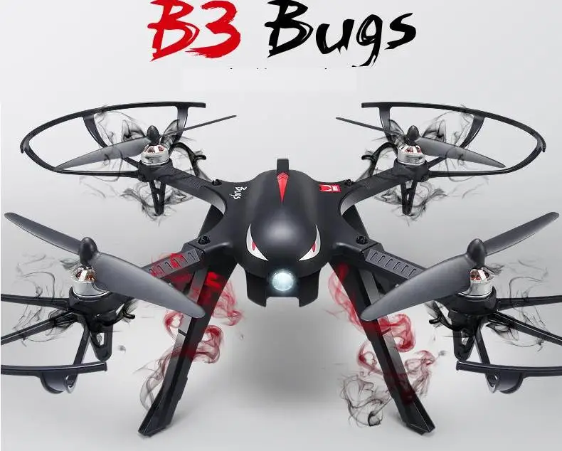 

B3 Bugs 3 RC Quadcopter Brushless 2.4G 6-Axis Gyro Drone with Camera Mounts for Gopro Camera free shipping