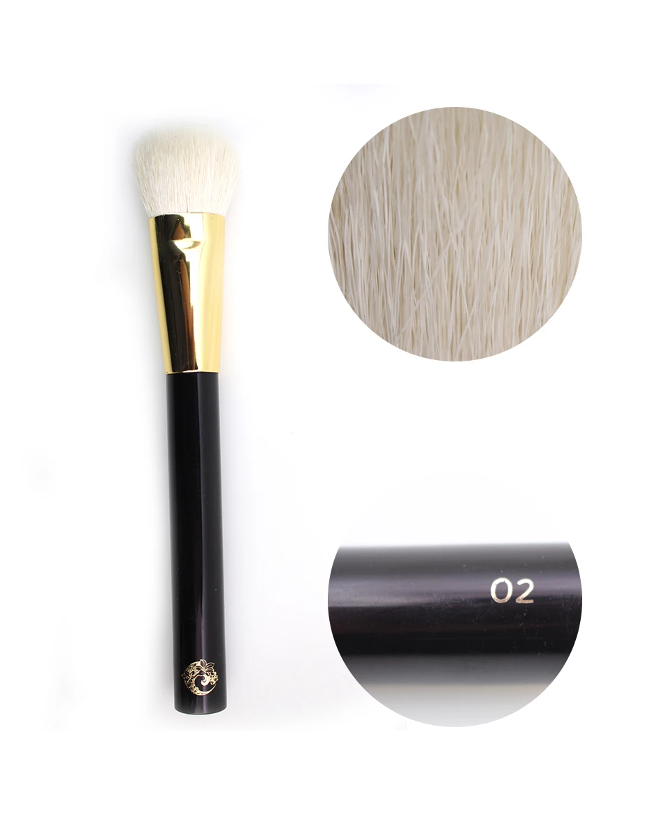 Marca de Energia Escova de Cabelo Escovas + Bolsa Profissional Maquiagem Conjunto Cabra Compõem Pincomo Maquillaje Pinceaux Maquillage Tf12 12 Pçs 5 Cheap Aplicador de sombra