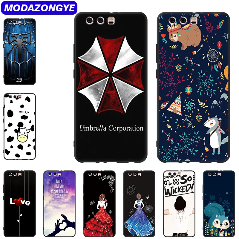 

Huawei P10 Case Huawei VTR-L29 Case Soft Cartoon Tpu Back Cover Huawei P10 VTR-L29 VTR-L09 VTR L29 L09 AL00 Phone Case Silicone