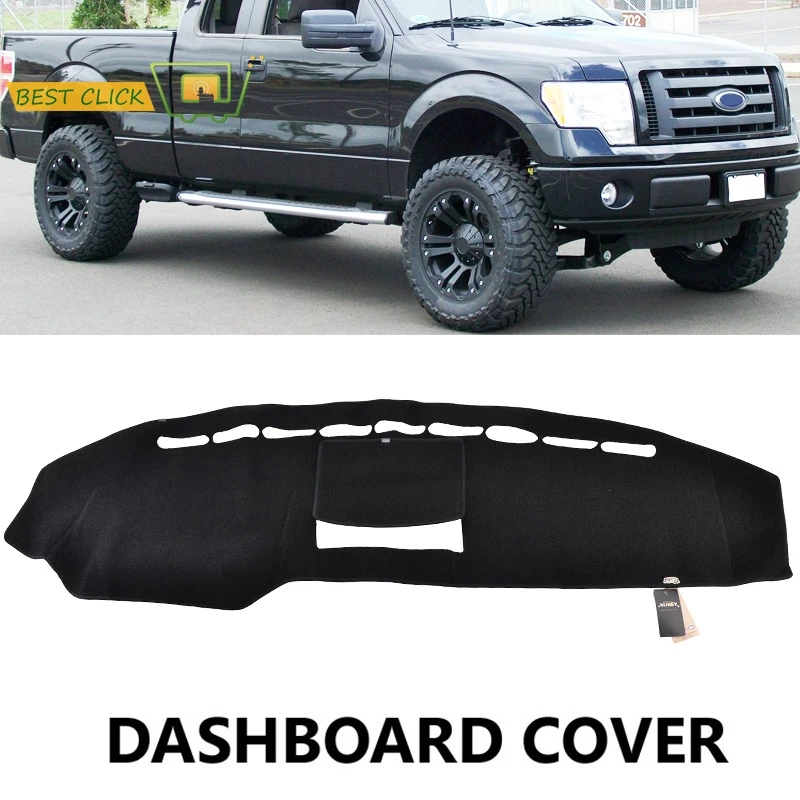 

Xukey Dashboard Cover Dash Mat Dashmat For Ford F150 Lobo Raptor 2009 - 2012 2013 2014 Dash Board Cover Pad Sun Shade Carpet
