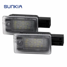 2 pz/lotto 12 v Auto HA CONDOTTO LA Luce Bagaglio 18 SMD Super White Lampada per Volvo S60L/C70/V50 /S80/XC90/V40/XC60
