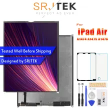 SRJTEK 9," ЖК-дисплей для iPad Air 1 Air1 iPad5 5 A1474 A1475 A1476 ЖК-дисплей Дисплей матрица Экран планшетный ПК Запчасти для авто для iPad 5