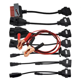 

8Pcs Diagnostic Tools Durable Car Cables Adapter OBD2 II CDP For Autocom CDP Pro Diagnostic Scanner