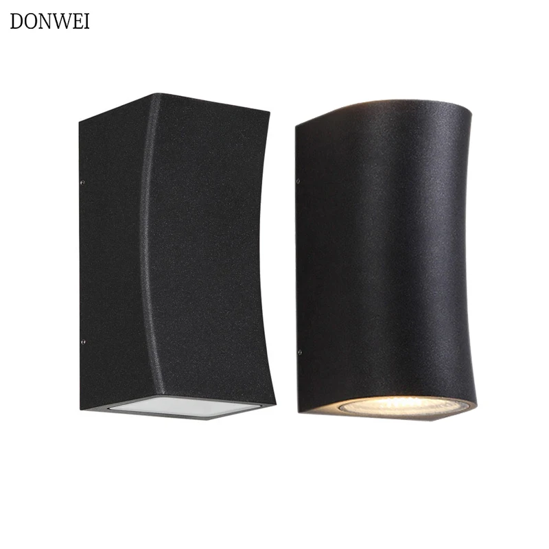 Luzes de Parede ao ar Indoor para Cima para Baixo Montagem em Superfície Lâmpada de Parede do Corredor à Prova d’ Água Levou Livre Cob Varanda Jardim Luz Ip65 10w
