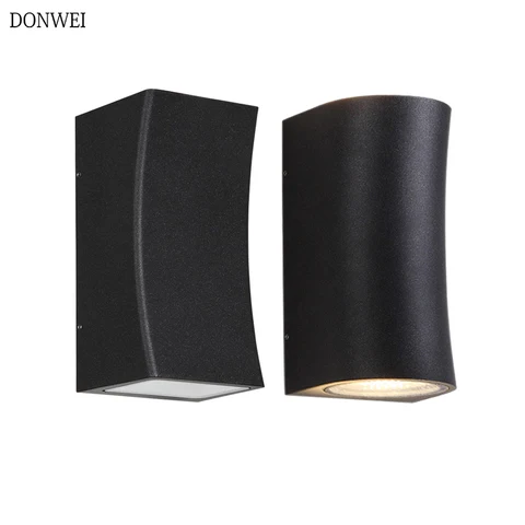 Luzes de Parede ao ar Indoor para Cima para Baixo Montagem em Superfície Lâmpada de Parede do Corredor à Prova d’ Água Levou Livre Cob Varanda Jardim Luz Ip65 10w