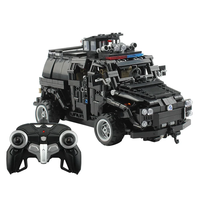 

MZ MZ6002 1:12 RC Car 2.4G 4CH Four-way RC Trucks DIY Building Blocks Toy RC Car Remote Control Vehicle Model Gifts Toys