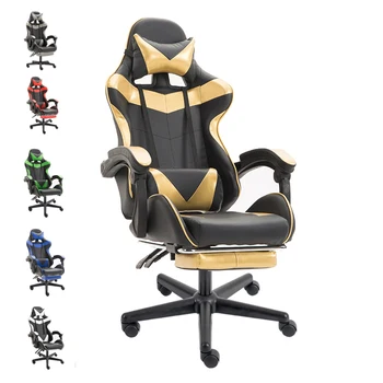 

E-sports leather game seat Internet bar sports LOL racing chair Comfortable Youtuber computer chair