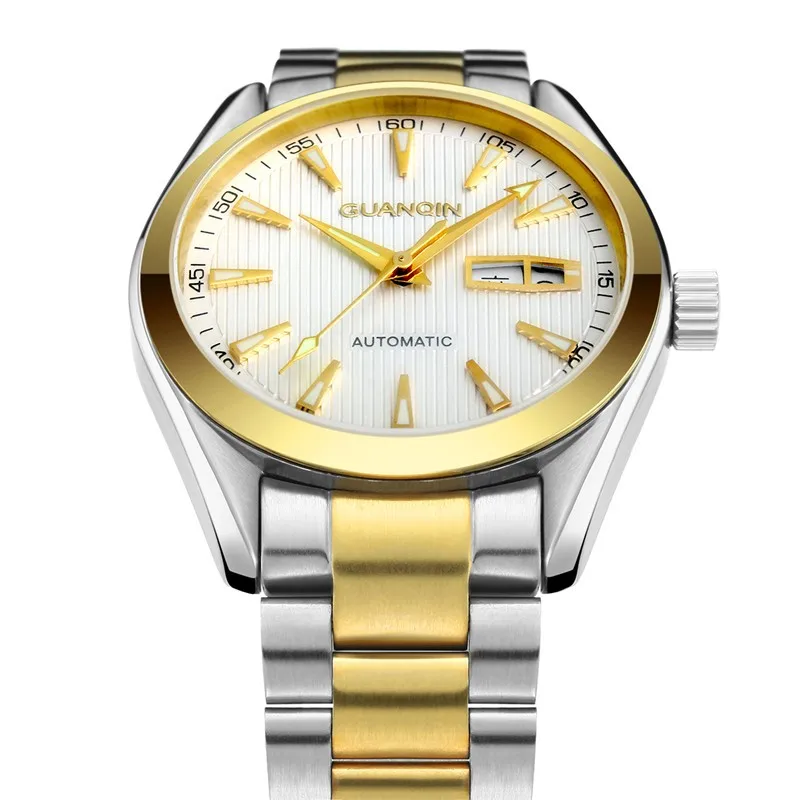 Mens Watches GUANQIN Clock Men Wristwatch Mens Automatic Self-Wind Sapphire Crystal Luminous Waterproof Luxury Mechanical Watch (8)