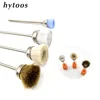 HYTOOS 1PCS Nail Drill Bits Copper Wire Cleaning Brush 3/32'' Rotary Manicure Electric Drills Accessories Nail Art Tools 1