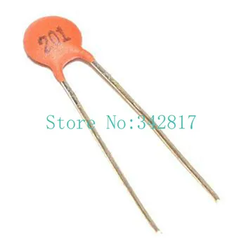 

ceramic capacitors 50V 201 200pF 1000pcs