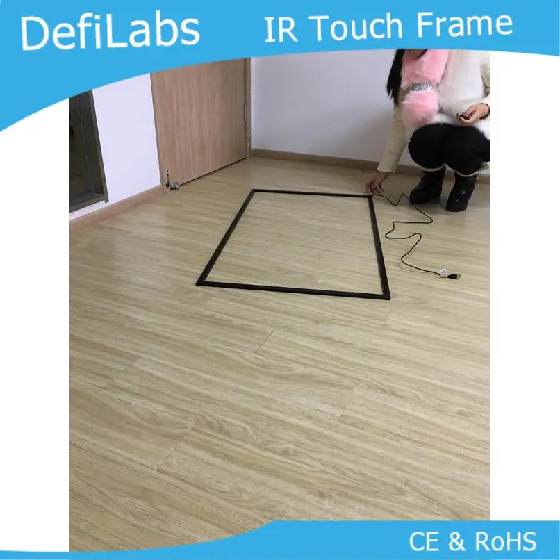 

DefiLabs 10 real touch points 55 inch Screen Frame Panel Overlay