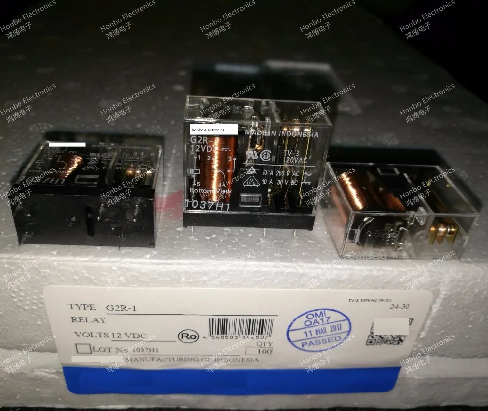 Relay OMRON G2R-1-E 24VDC, 16A SPDT 1-Contact 8-pins PCB Type - Foto 7