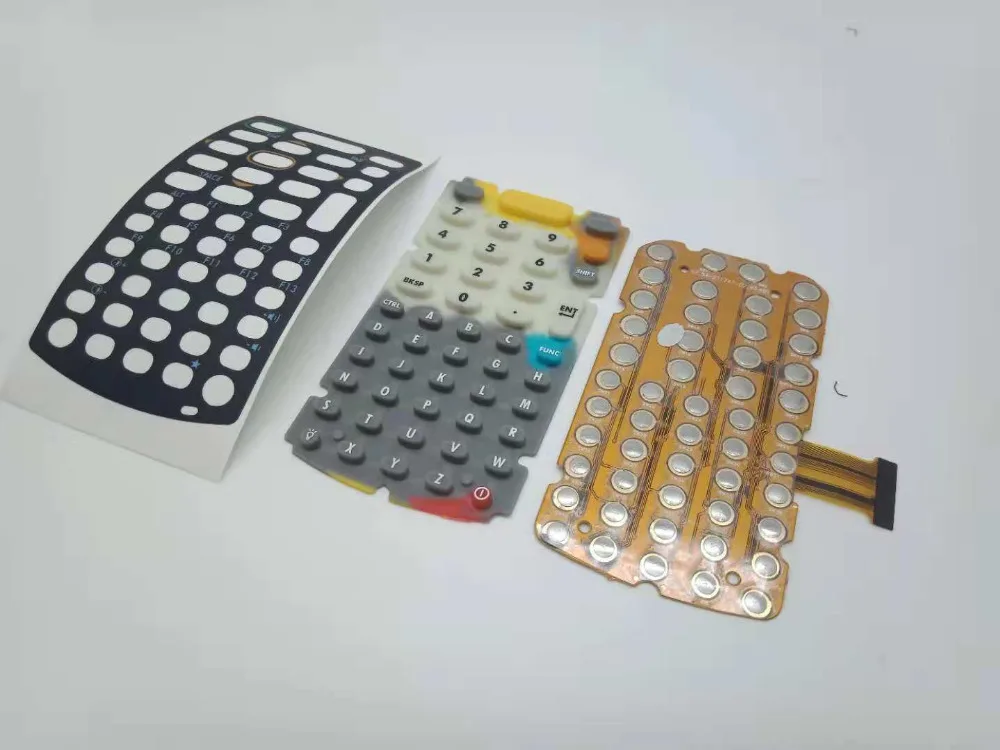 

1 Set Myler Keyswitch for Symbol MC3090G Motorola MC3100 Keyboard MC3190 Keypad 48 keys