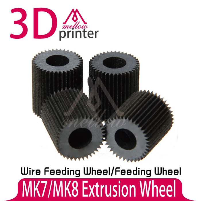 3D printer Makerbot spare wheel, wire feeding wheel, feeding wheel