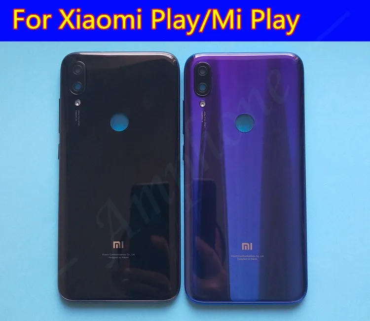 Новые запасные части задняя крышка аккумулятора для Xiaomi Play/Mi Play корпус двери