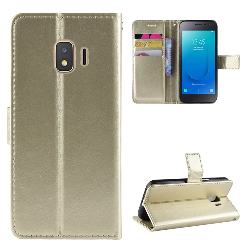 Samsung Galaxy J2 Core PU leather+TPU flip case_95