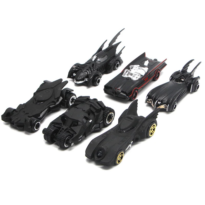  Simulation 1:64 Alloy Car Set of Justice league Batman Batmobile Diecasts & Toy Vehicles Toy Car Mo
