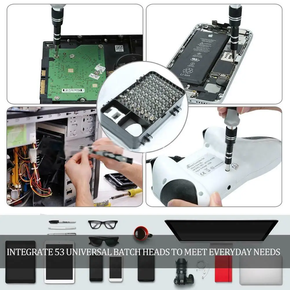 

110 in 1 Screwdriver Screw Driver Set Kit For Repair PC Phone Electronic Device