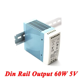 

MDR-60 Din Rail Power Supply 50W 5V 10A,Switching Power Supply AC 110v/220v Transformer To DC 5v,watt power supply