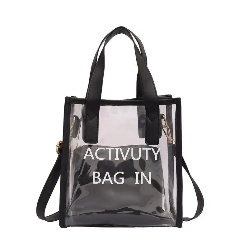 clear pvc crossbody bag
